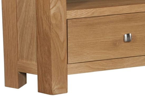 Appleby Oak 90cm Corner TV Unit