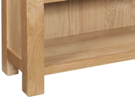 Appleby Oak Low Bookcase