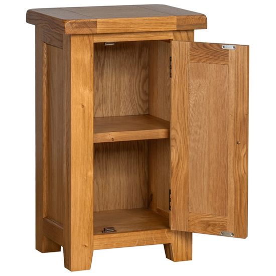 Somer Oak 1 Door Small Hall Cabinet