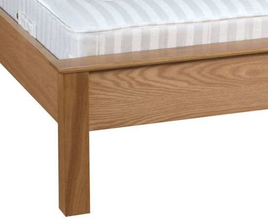 Nimbus Oak Slatted Bed - Sizes Available