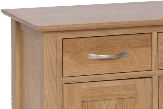 Nimbus Oak 85cm Small 2 Door Sideboard