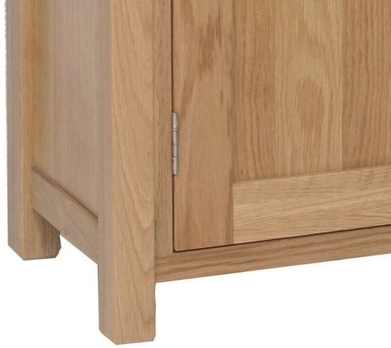 Nimbus Oak 85cm Small 2 Door Sideboard