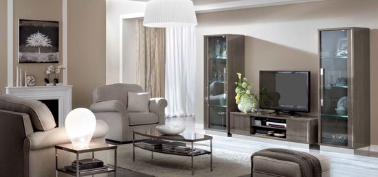 Modum Platinum Italian Silver Coffee Table