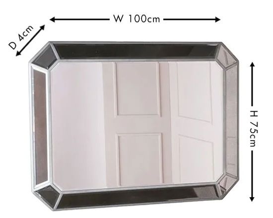 Clearance - Gatsby French Aged Wall Mirror - Brand New Item