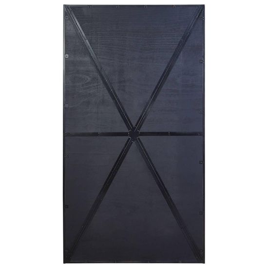 Midas Elm Wood Industrial Shelving Unit