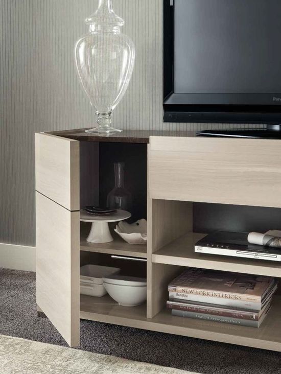 Alf Italia Teodora Cream Gloss 166cm TV Unit