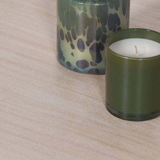 Distressed White Cedar 6 Seater Round Pedestal Dining Table - 145cm