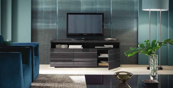 Alf Italia Versilia Black 165cm TV Unit