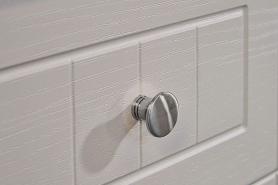 Vienna Cashmere 6 Drawer Double Dressing Table