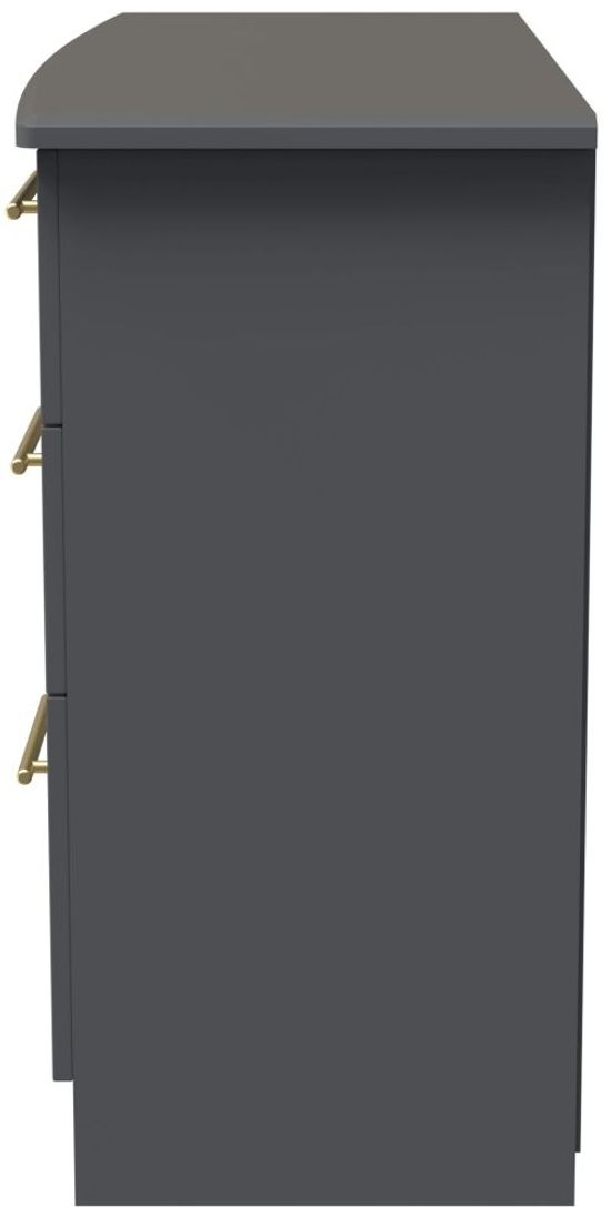 Haworth Grey 6 Drawer Midi Chest