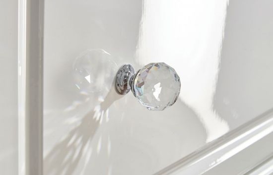 Balmoral White Gloss 6 Drawer Double Dressing Table