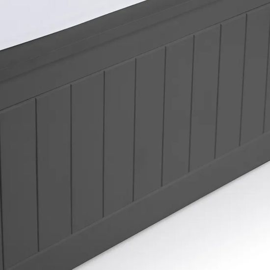 Maine Black Ottoman Storage Bed - Sizes Available