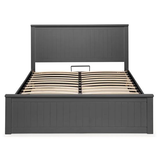 Maine Black Ottoman Storage Bed - Sizes Available