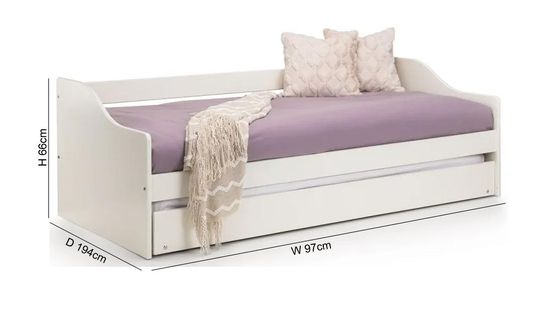 Elba White Daybed