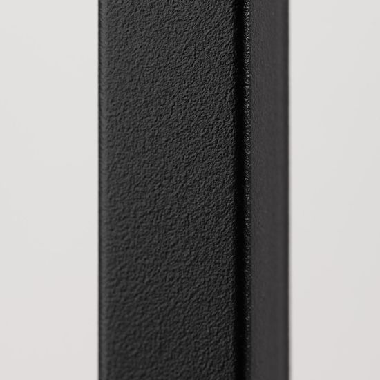 Newcastle Black Open Tall Shelving Unit