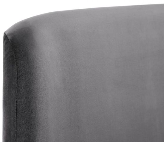 Frida Grey Fabric Bed - Sizes Available