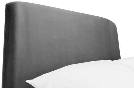 Frida Grey Fabric Bed - Sizes Available