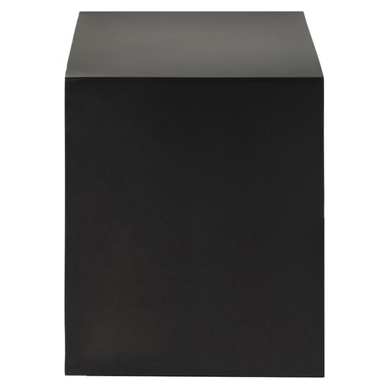 Joliet Black 1 Drawer Bedside Cabinet