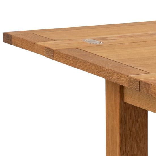 Kenley Oak 2 Seater Drop Leaf Dining Table - 45cm-90cm