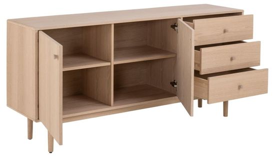 Aston Oak 2 Door Large Sideboard - 160cm