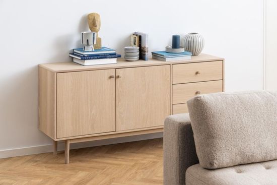 Aston Oak 2 Door Large Sideboard - 160cm
