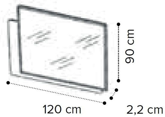 Camel Nabucco Silver Birch Italian Wall Mirror