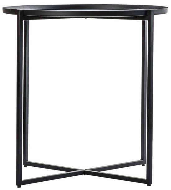 Clearance - Balotra Black Large Side Table - 711