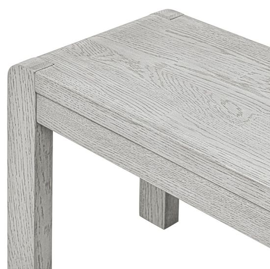Amsterdam Grey Washed Oak Dining Bench