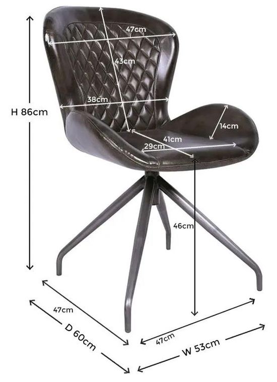 Clearance - Aleah Bottle Green Leather Dining Chair - Brand New Item