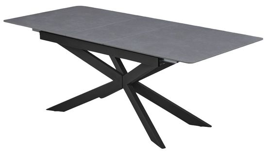 Azzurra Grey Sintered Stone 6-8 Seater Dining Table - 160cm-200cm