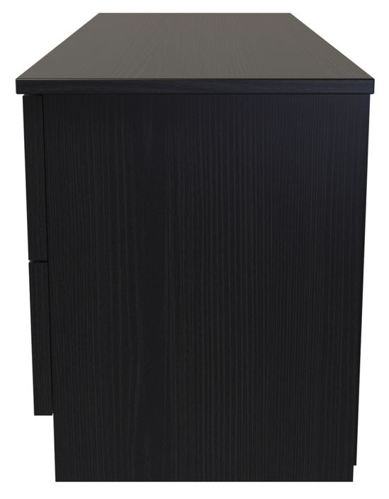 Rattan and Black Ash Bed Box