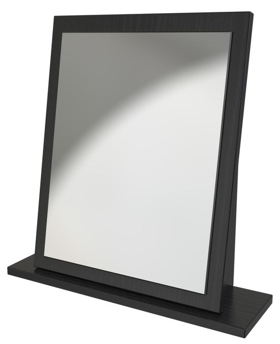 Black Ash Small Dressing Mirror