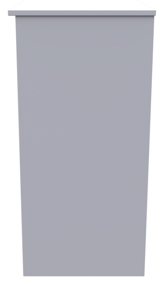 Plymouth White Gloss 3 Drawer Single Dressing Table