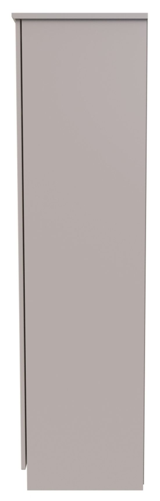 Beverley Cashmere 3 Door Tall Triple Wardrobe - 1 Mirror