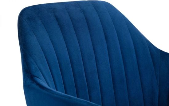 Kahlo Blue Fabric Office Chair