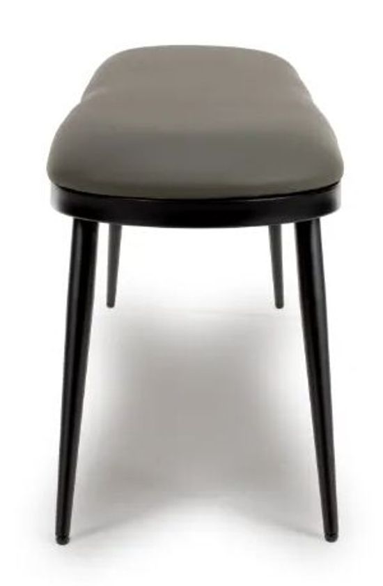 Ace Grey Fabric Dining Bench