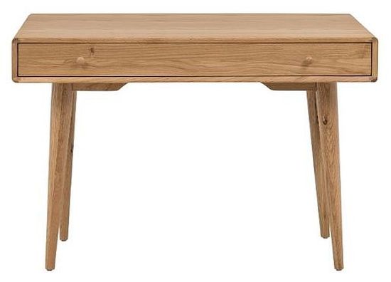 Jenson Oak 1 Drawer Writing Desk