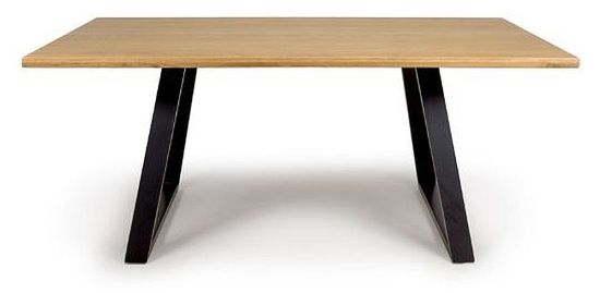 Madrid Oak 6 Seater Dining Table