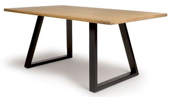 Madrid Oak 6 Seater Dining Table