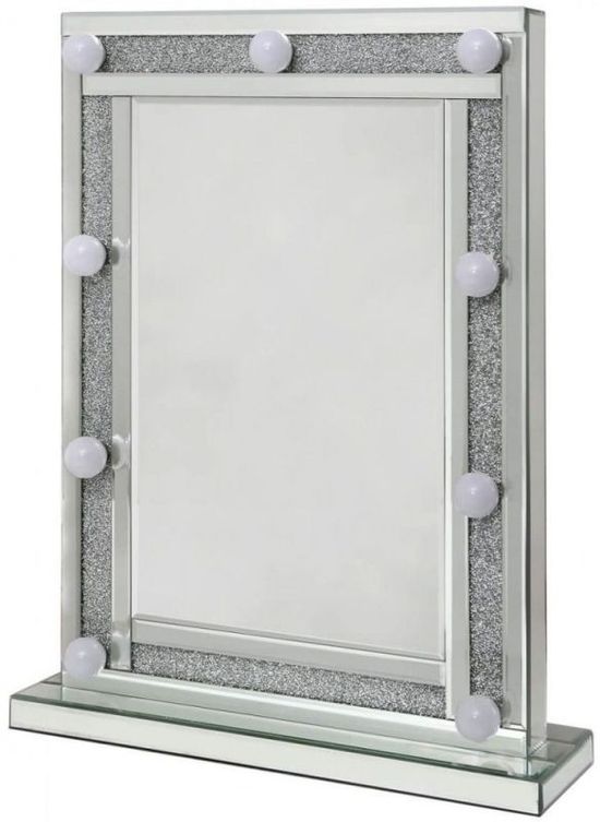 Clearance - Naro Broadway 9 Lights Rectangular Vanity Mirror - FSS14132