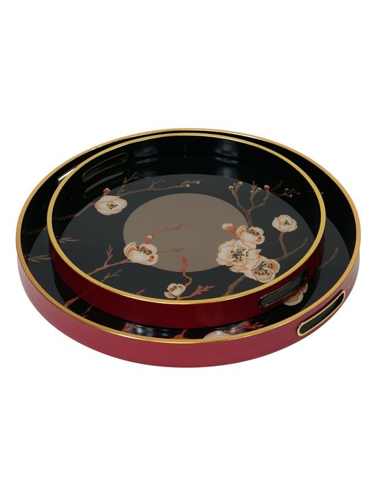 Mindy Brownes Oriental 2 Set Bloom Trays (Set of 2)