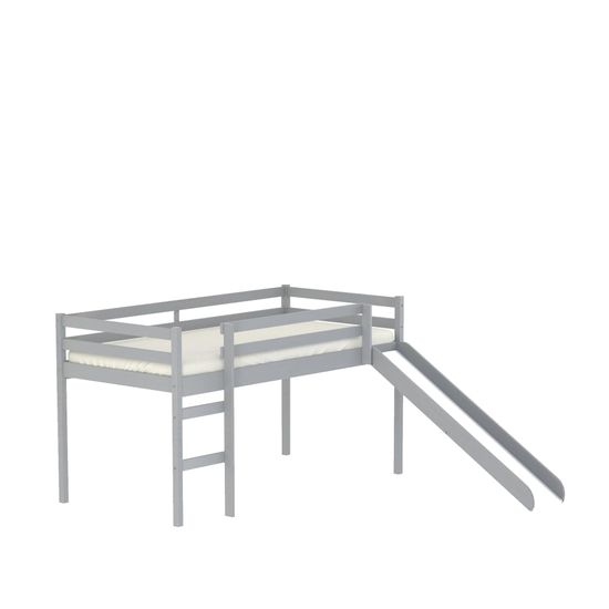 Frankie Kids Grey Wood Midi Sleeper Bed