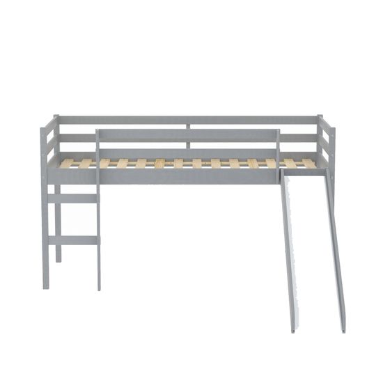 Frankie Kids Grey Wood Midi Sleeper Bed