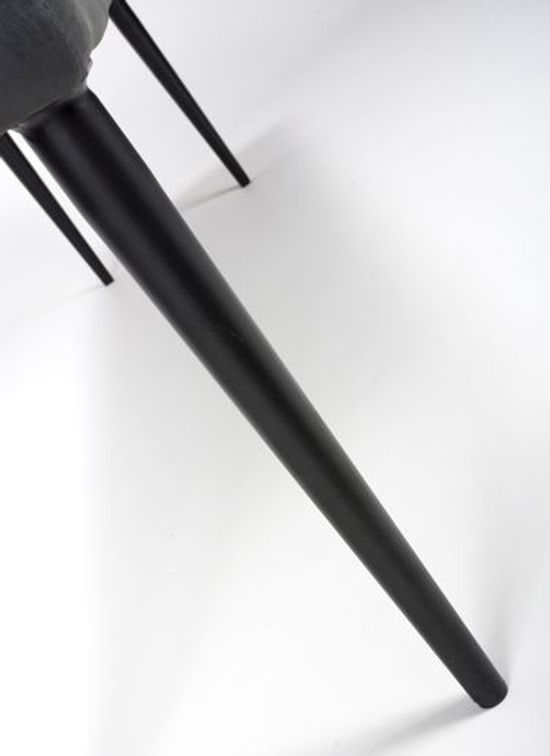 Charlie Grey Faux Leather Dining Bench