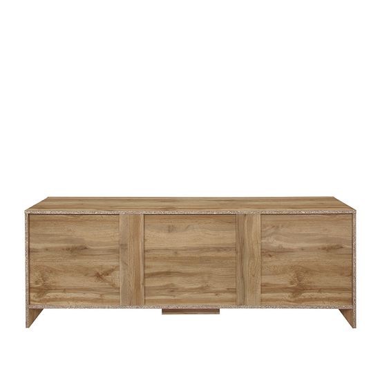 Compton Oak Effect 2 Door TV Unit