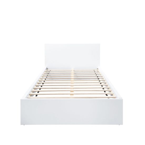 Oslo White Bed - Sizes Available