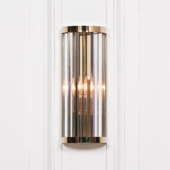 Arriba Gold Wall Light - 39cm