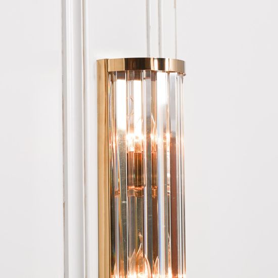 Arriba Gold Wall Light - 71cm