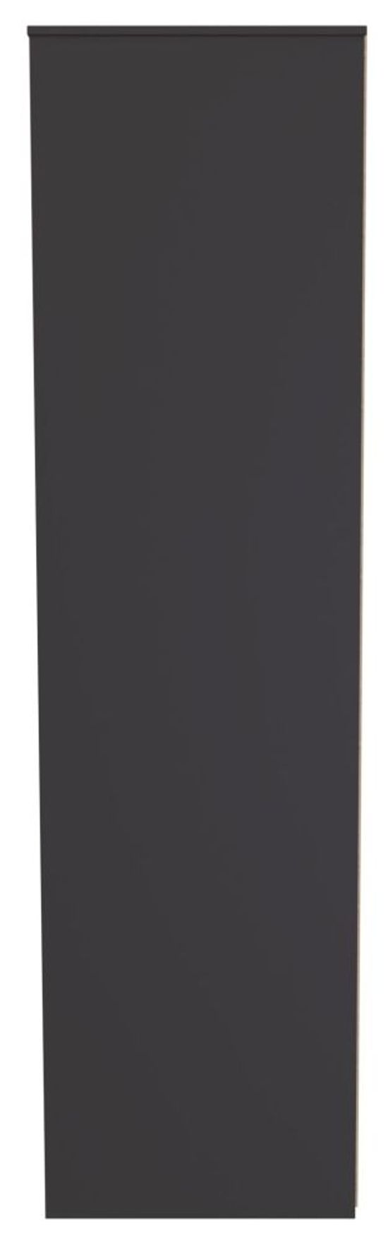 New York Graphite 3 Door Tall Triple Wardrobe