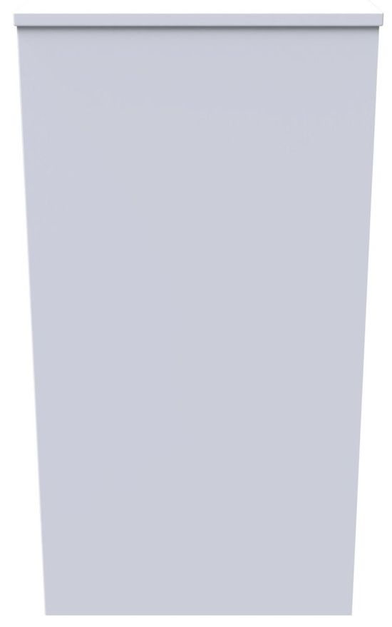 San Jose White 3 Drawer Desk